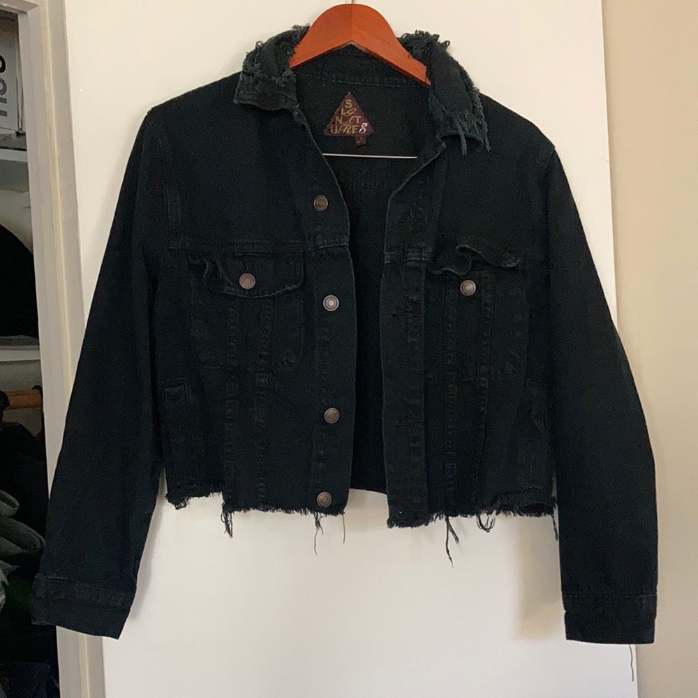 Cropped Denim Jacket